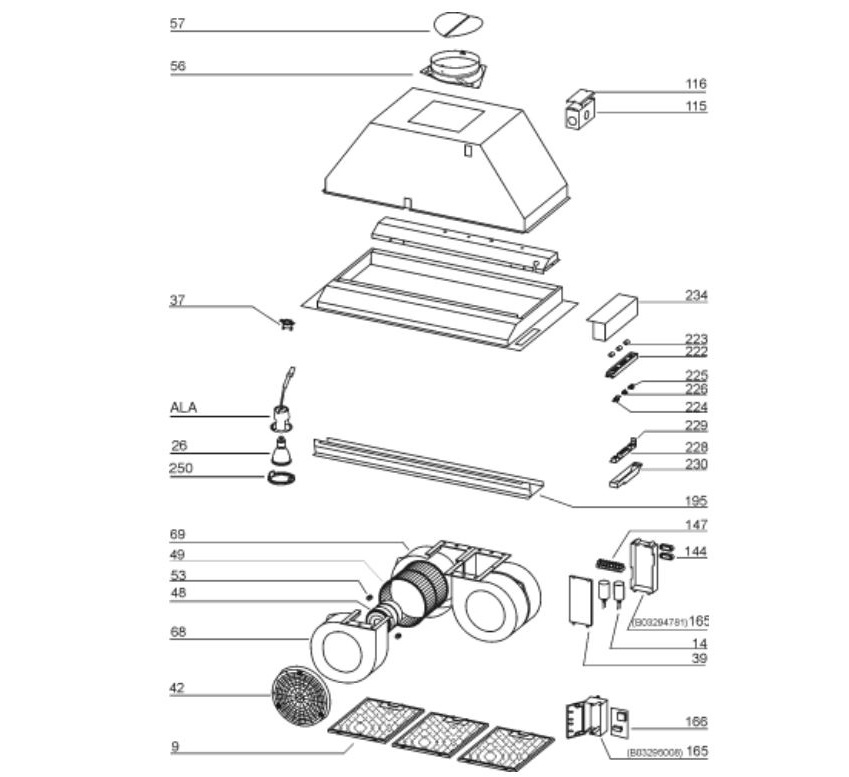 BEST PK2238 Range Hood